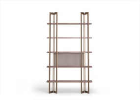 3D书架模型效果图